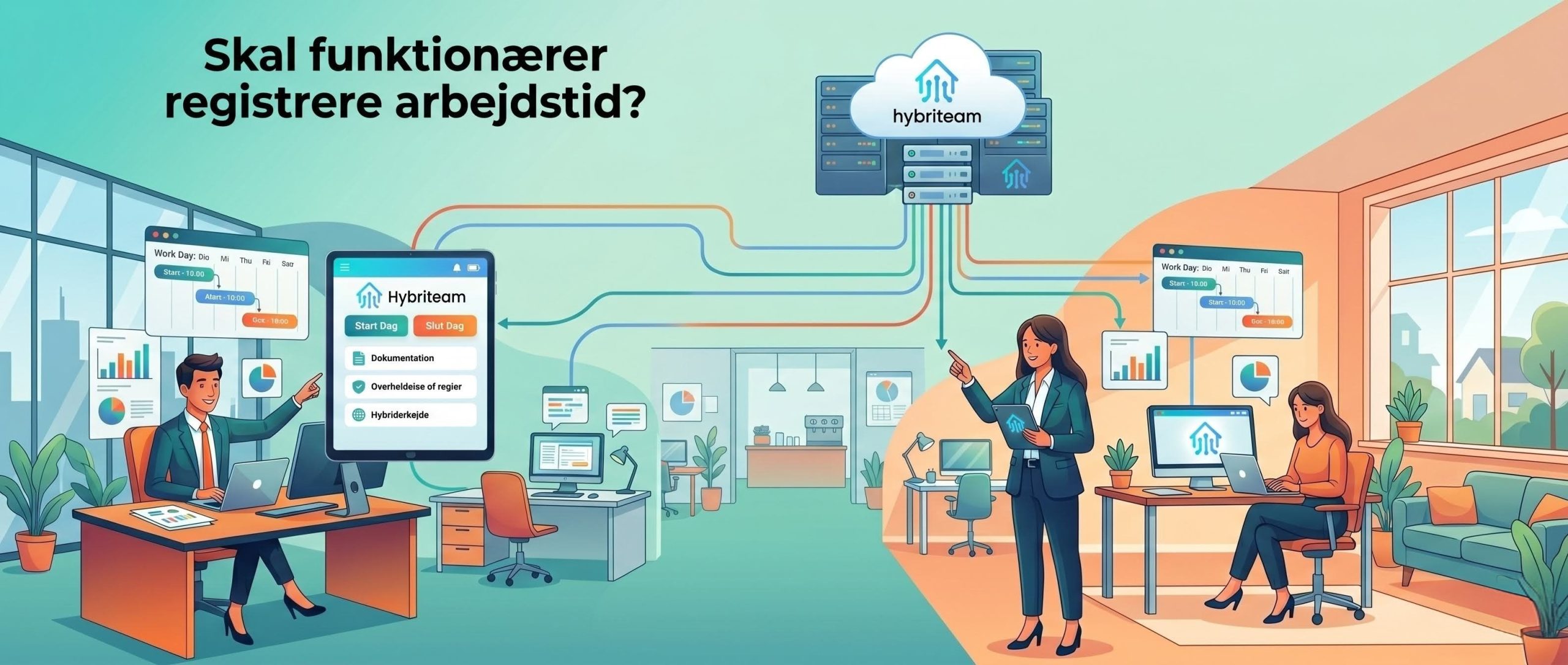 Skal funktionærer registrere arbejdstid?